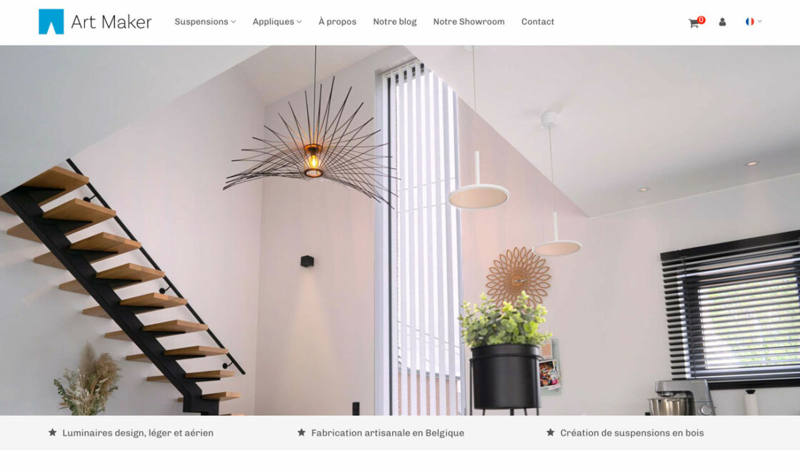 Luminaires en bois