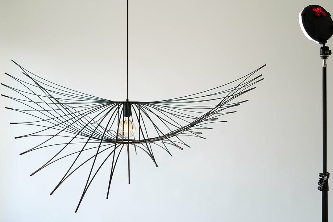 Suspension design noire
